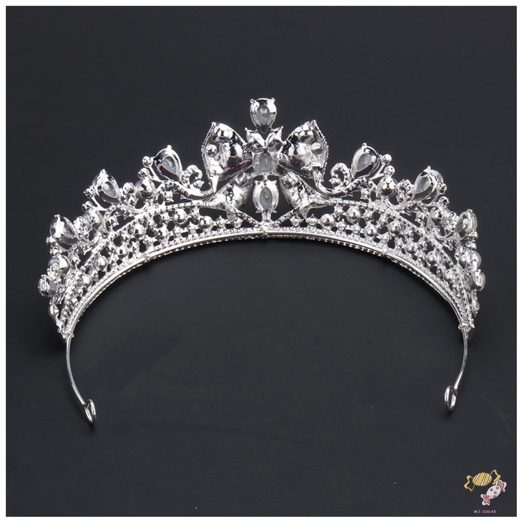 YADORNOS  Vương Miện Cài Tóc Đính Đá Pha Lê Cho Phái Nữ