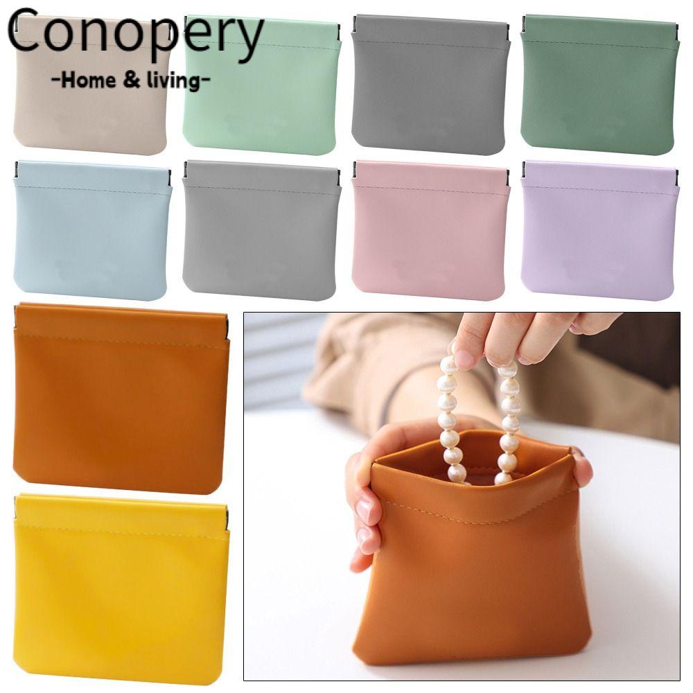 CONOPERY Túi Đựng Đồ Trang Sức / Mỹ Phẩm Đa Năng Tiện Dụng Mang Theo Du Lịch Cho Nữ