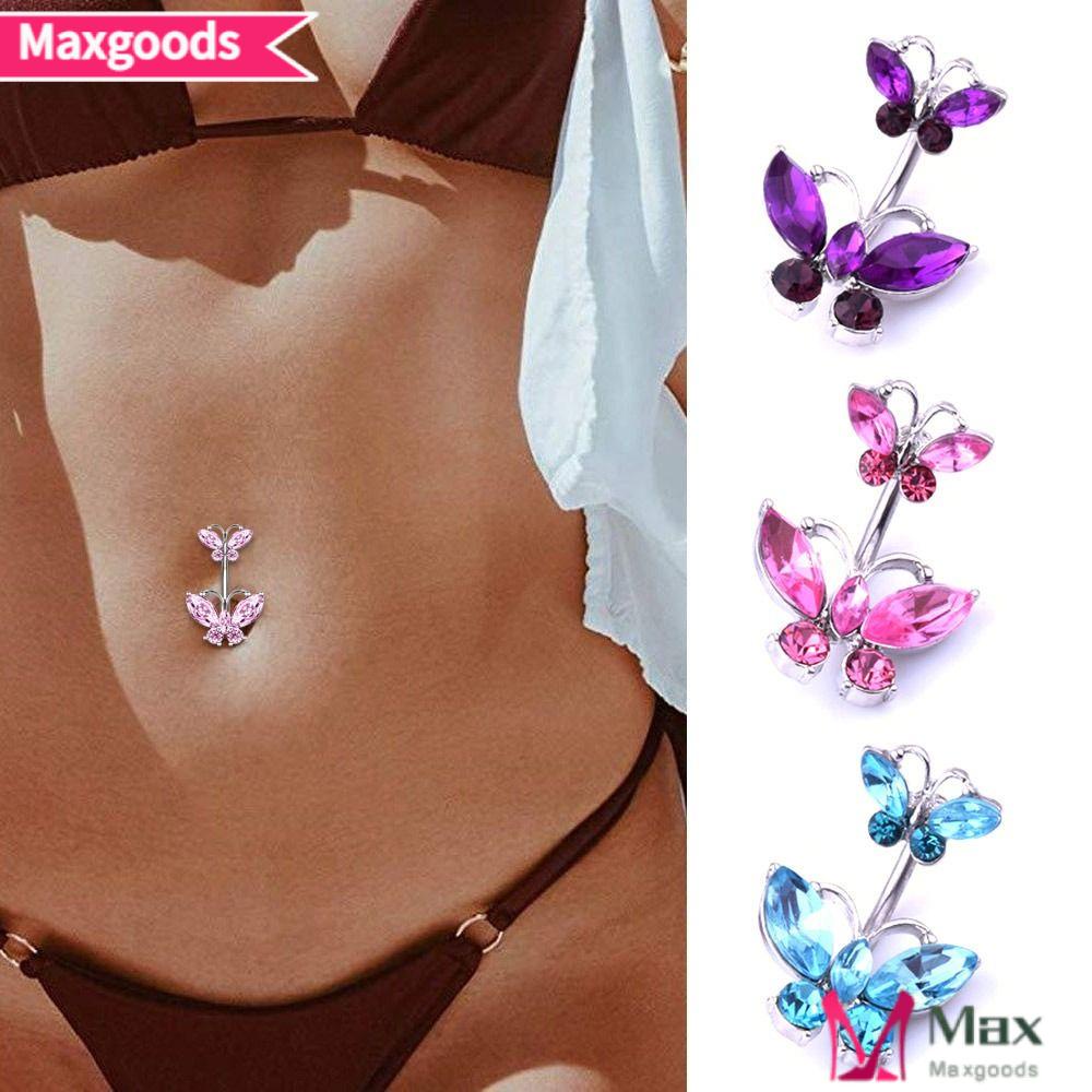 Bộ 2 Khuyên Rốn Hình Bướm Thời Trang