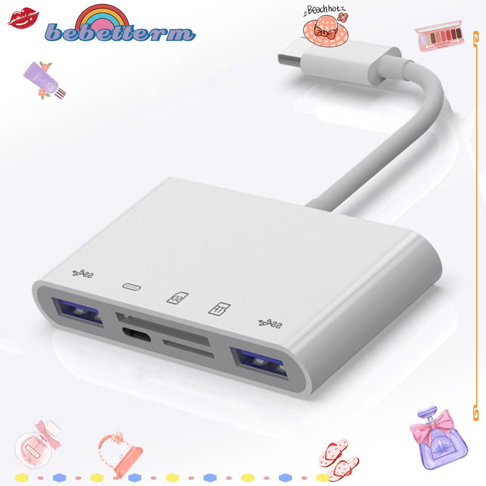 Đầu Chuyển Đổi OTG Type-C 5 Trong 1 Tiện Dụng