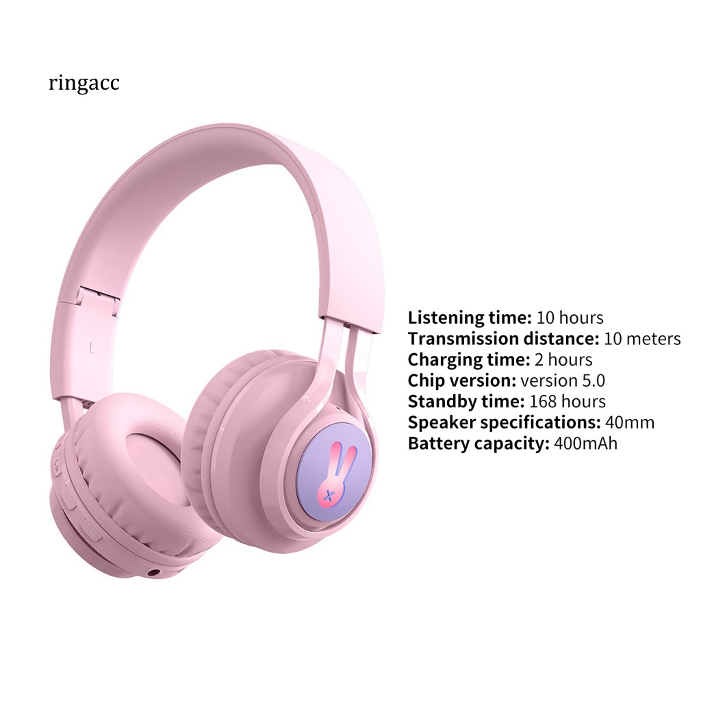 Tai Nghe Không Dây Kết Nối Bluetooth RGA 50 Cho Trẻ Em