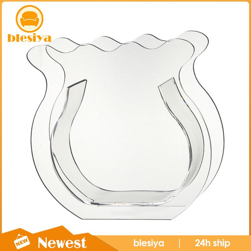 Lọ Hoa Bằng Acrylic Trong Suốt Thiết Kế Tối Giản Dùng Trang Trí