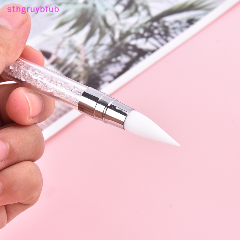 1 Bút Hai Đầu Vẽ Móng Nghệ Thuật Bằng Silicone DIY