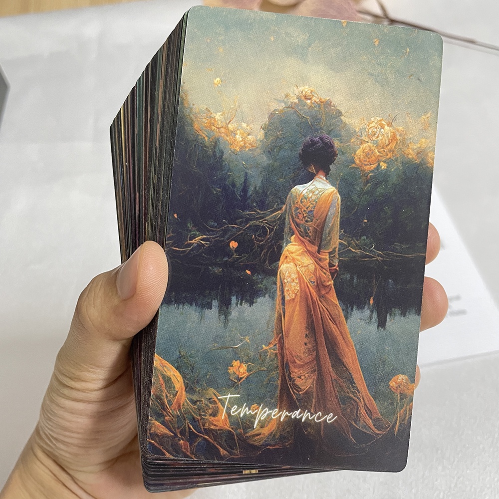 Bộ Bài tarot Tiếng Anh 12x7cm