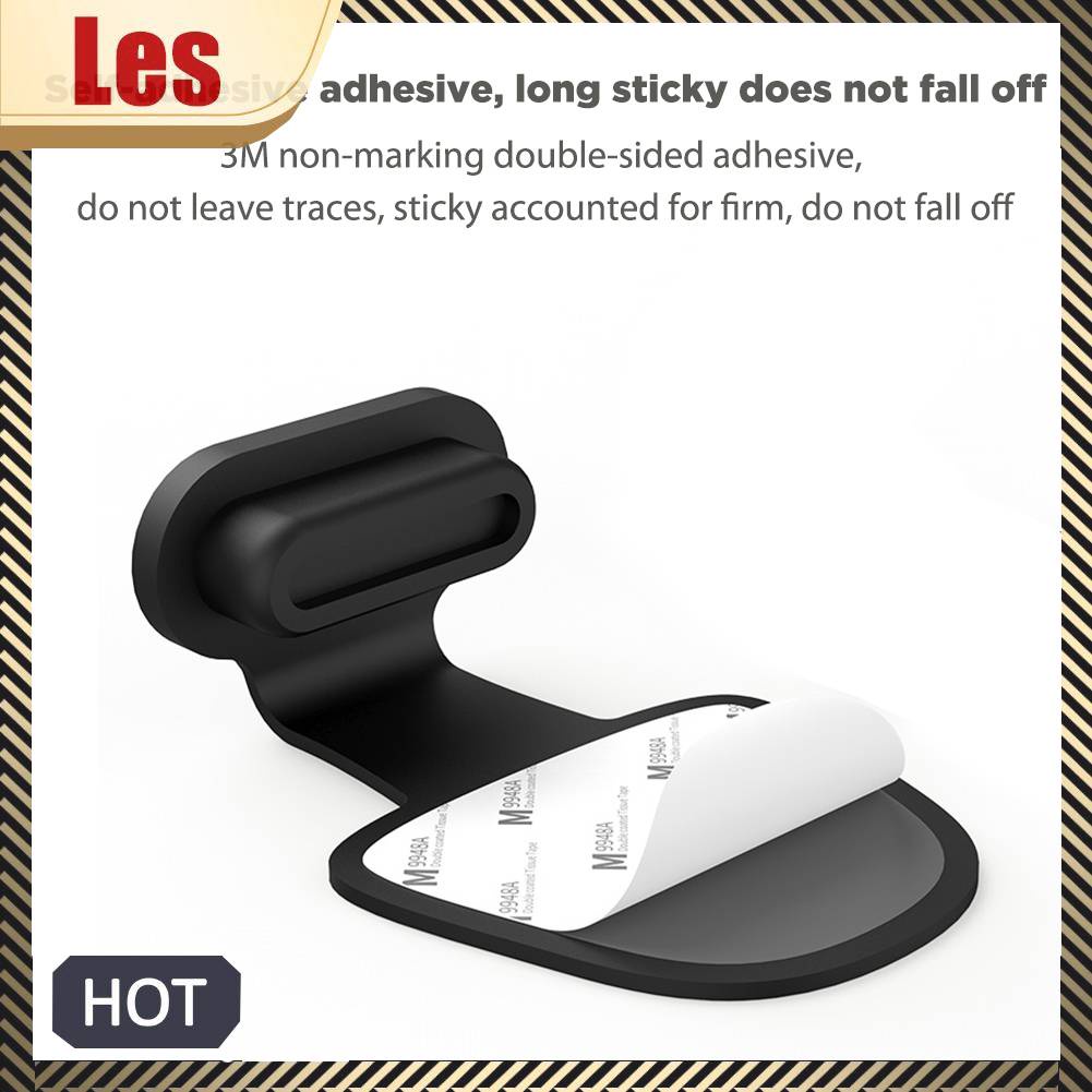 Nút Bịt Cổng Sạc Điện Thoại Loại C / 8Pin Bằng Silicon Chống Bụi Chống Thất Lạc