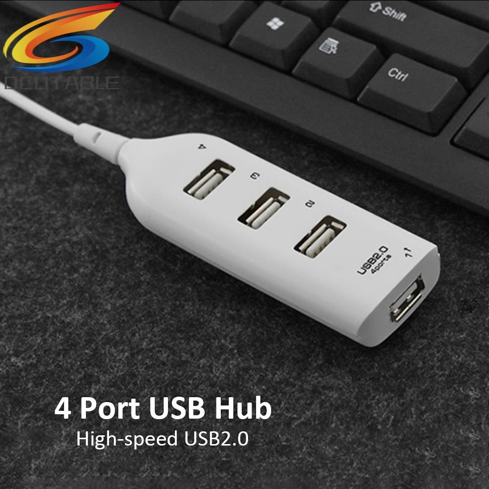Bộ Chia 4 Cổng USB 2.0 Tốc Độ Cao 5Mbps