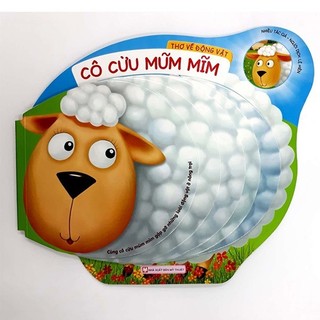 Sách thơ về động vật - cô cừu mũm mĩm - tân việt - bản quyền
