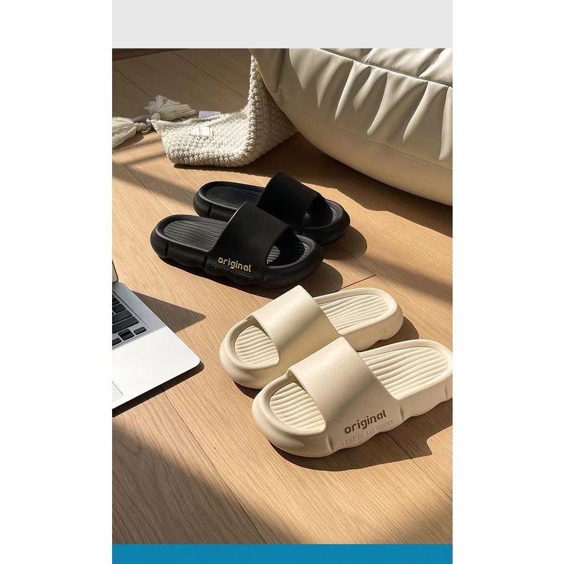 Dép Đi Trong Nhà Chống Trượt Thời Trang Cho Cặp Đôi