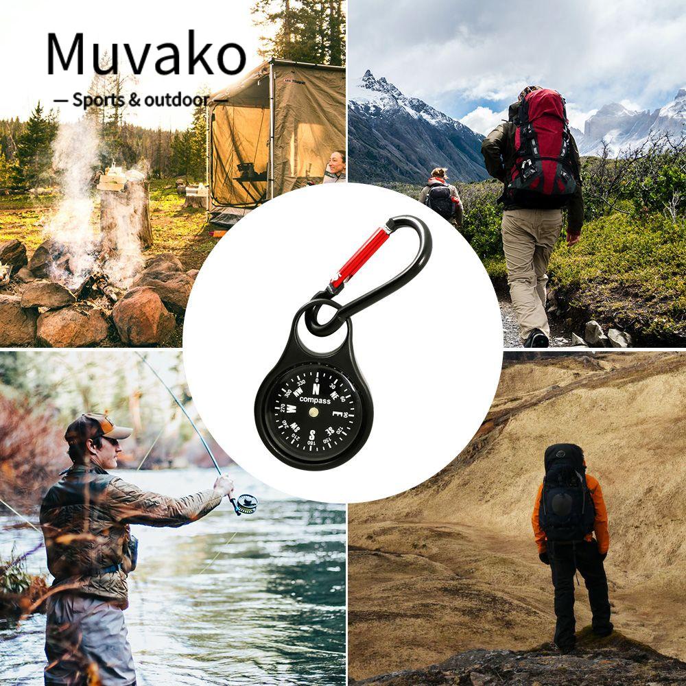 MUVAKO Móc Khóa Carabiner Tiện Lợi Cho Cắm Trại Ngoài Trời