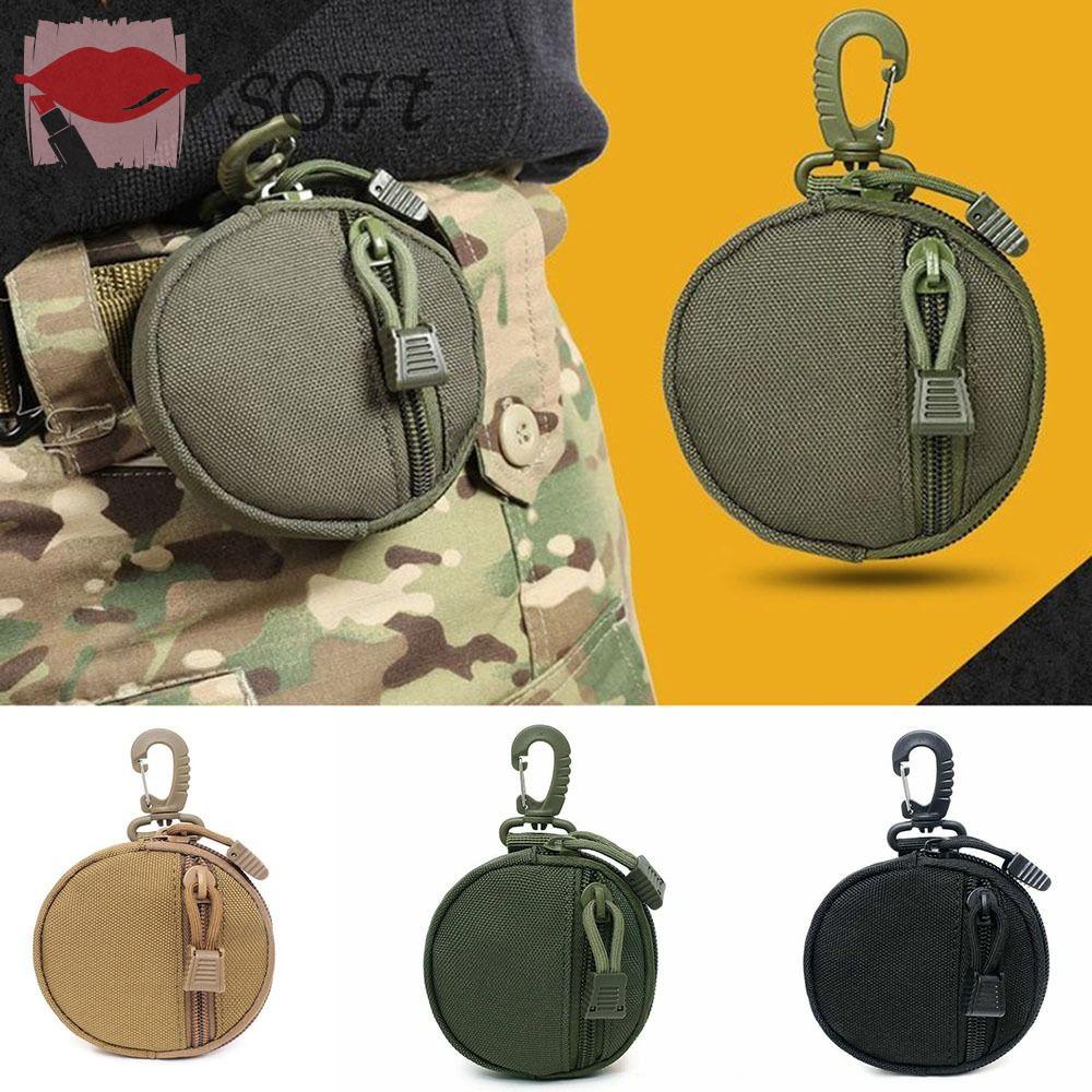 SOFTNESS Túi Đeo Hông Đựng Chìa Khóa Đa Năng Tiện Dụng