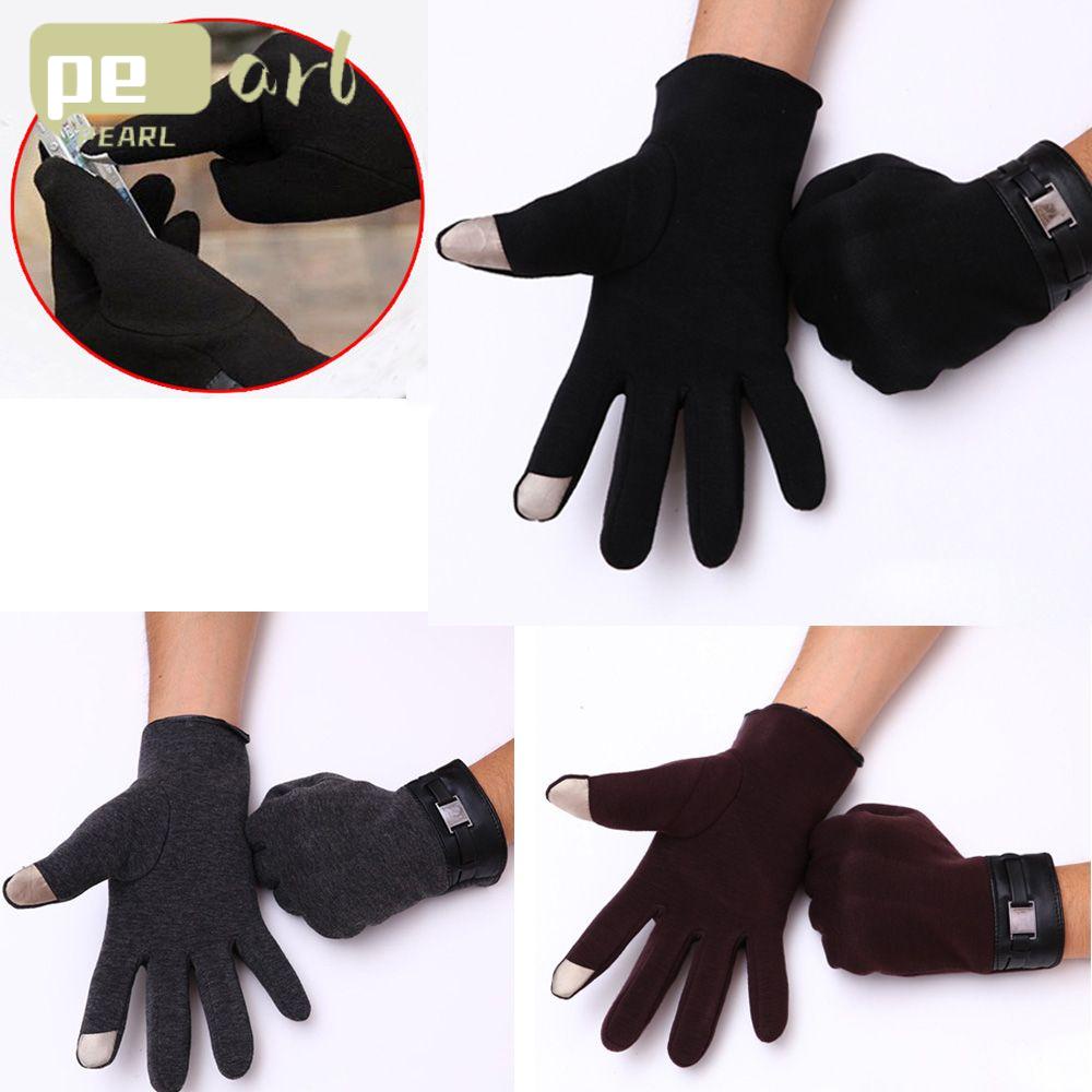 PEARLVN 1 Đôi Găng Tay Thể Thao Cảm Ứng Thời Trang