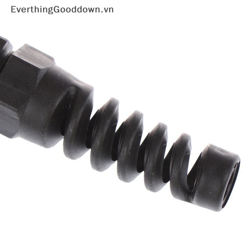 Everthinggooddown Bộ 5 Đầu Nối Dây Cáp M12 / M16 / M18 / M20 Bằng Nhựa Chống Thấm Nước