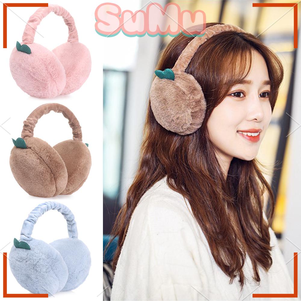 SUMU Chụp Tai Giữ Ấm Kiểu Dáng Dễ Thương Thoải Mái Gấp Gọn