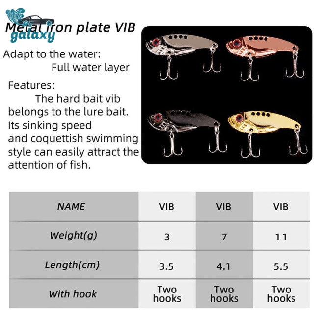 Galaxy Mồi Giả Câu Cá 3d Bằng Nhựa 3.5cm / 4cm / 5.5cm