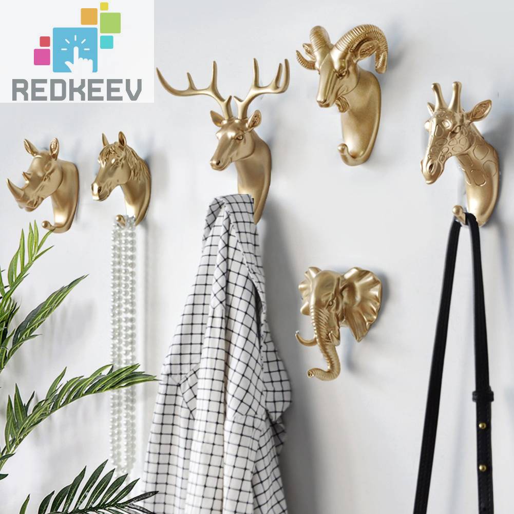 Móc Treo Đồ Hình Động Vật Gắn Cửa Tiện Lợi
