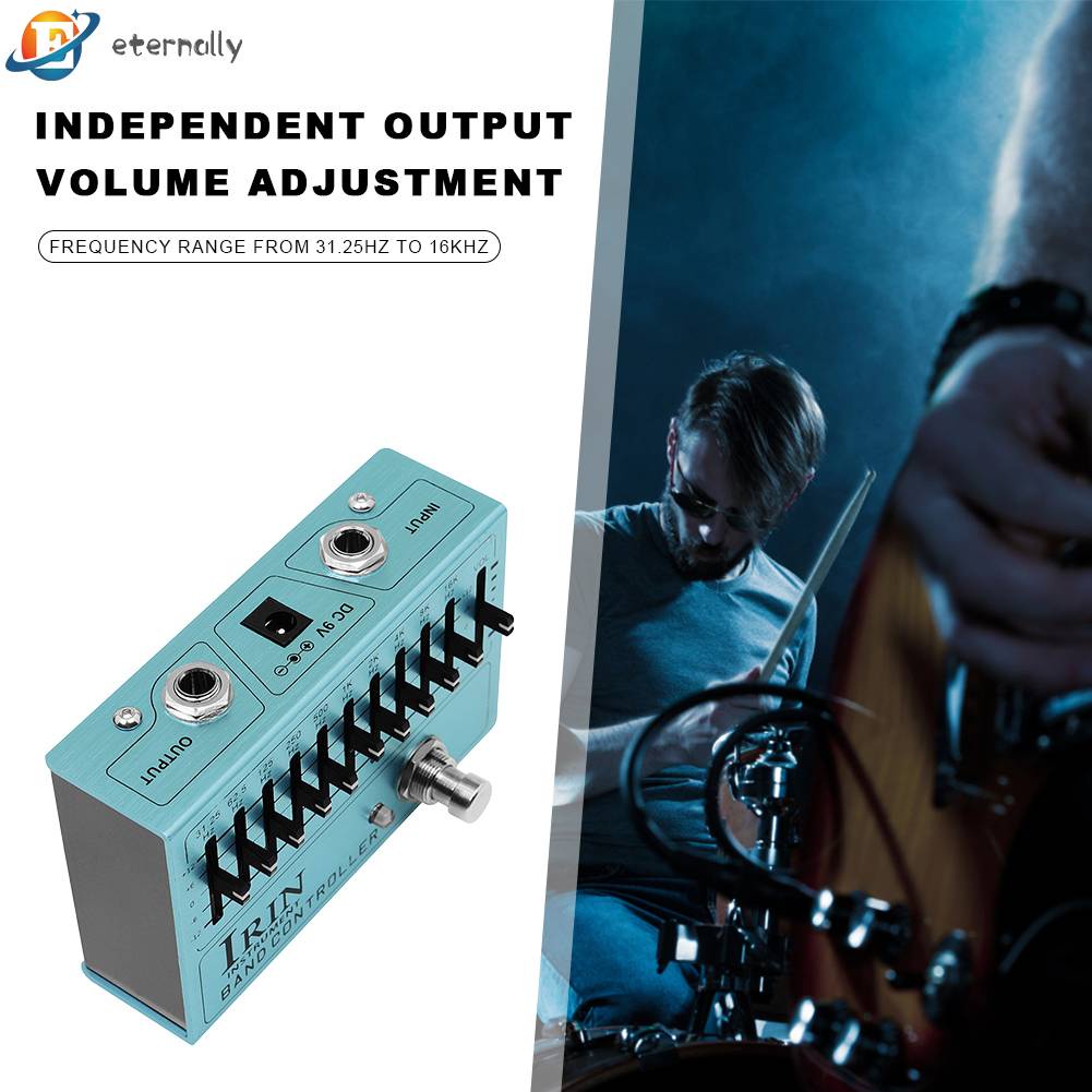 Bàn Đạp Điều Khiển Hiệu Ứng Bàn Đạp IRIN AN-40 EQ 10 Band