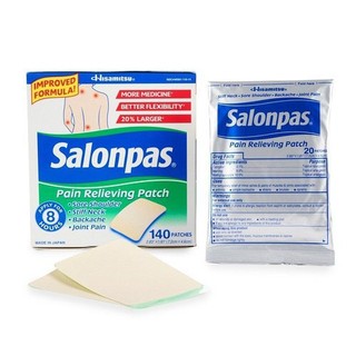 Miếng dán Salonpas giảm đau Hitsamitsu Salonpas 140 MIẾNG