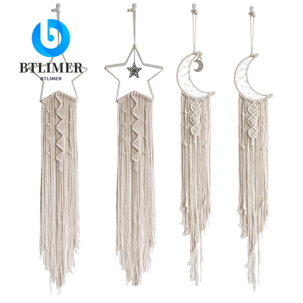 BTLIMER Dreamcatcher Hình Mặt Trăng Ngôi Sao Phong Cách Boho