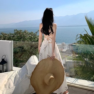Đầm Hai Dây In Họa Tiết Thanh Lịch Thời Trang Mùa Hè