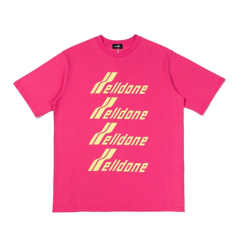 W-e1 &amp; 1DO-NE88- Áo Thun Tay Ngắn Dáng Rộng Màu Xám Dưa Hấu Đỏ Trắng Thời Trang Chất Lượng Cao Phù Hợp Với Unisex