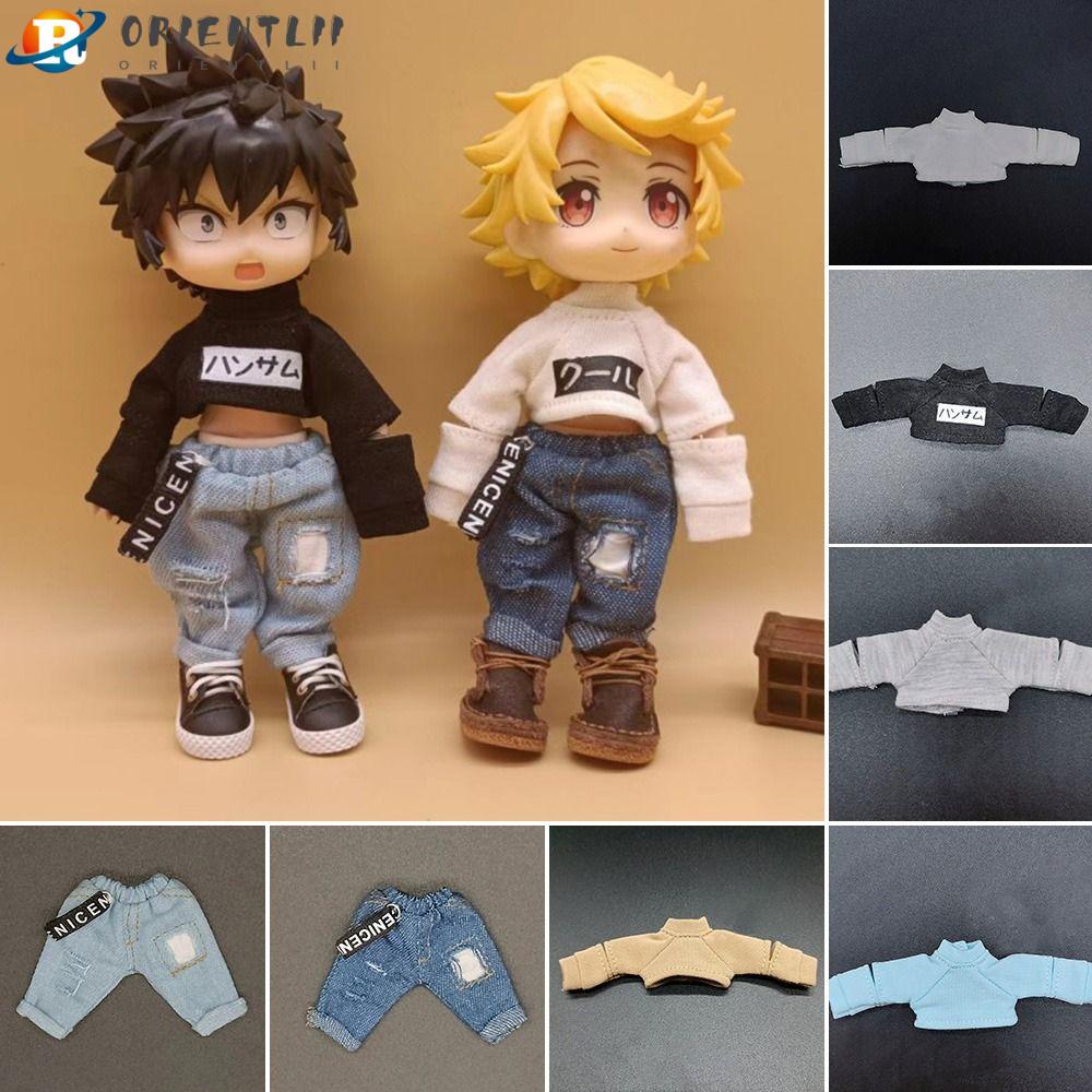 ORIENTLII Áo Thun Mini Nhiều Kiểu Dáng Đơn Giản Thời Trang Dành Cho Búp Bê