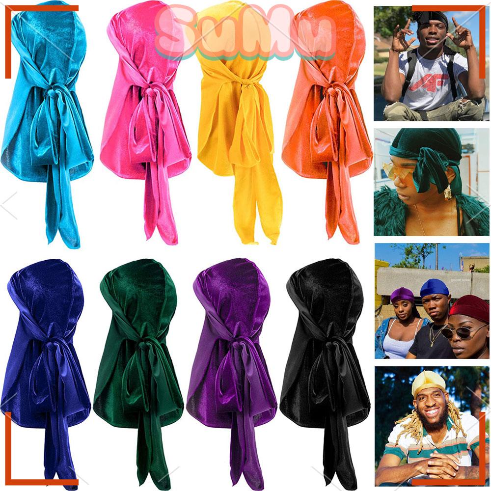 SUMU 1 Mũ Trùm Đầu Đuôi Dài Chất Liệu Nhung Cho Nam Nữ