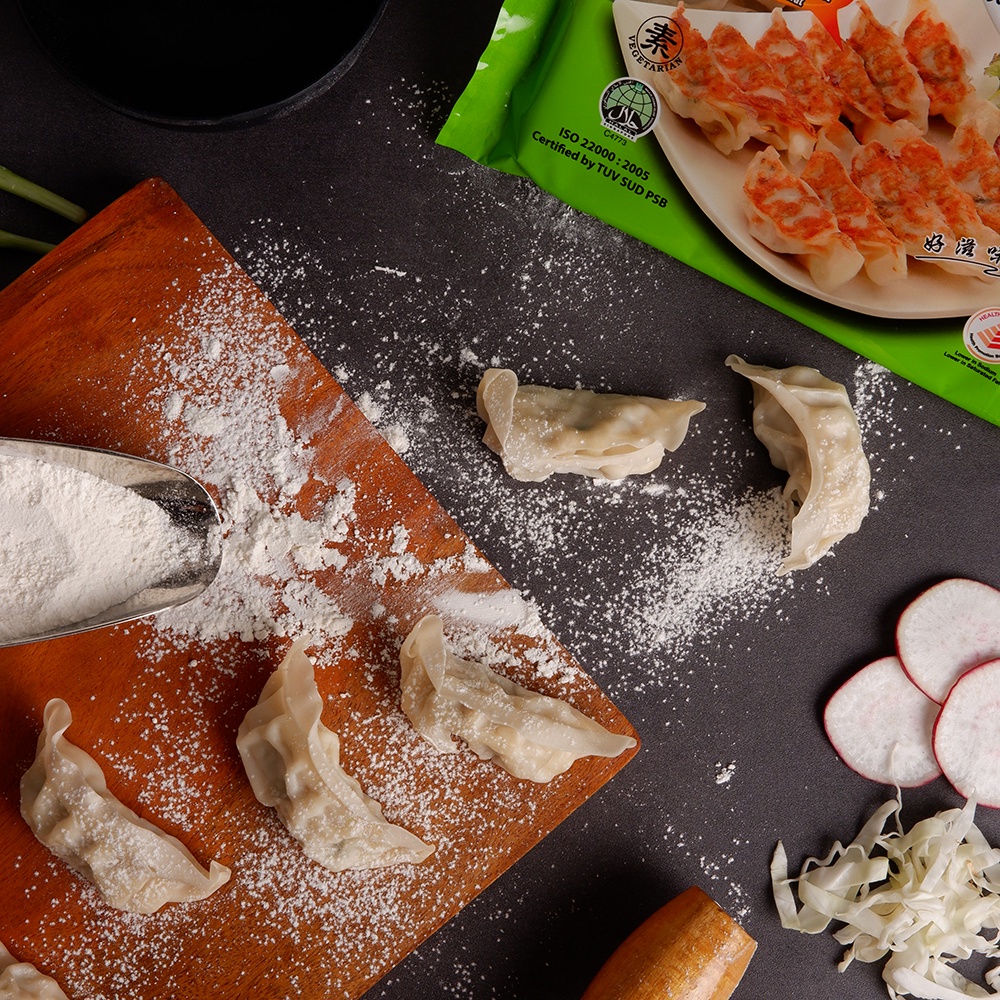 SỦI CẢO KIỂU NHẬT NHÂN RAU CỦ KARRION - YASAI GYOZA 192G/ 12 CÁI