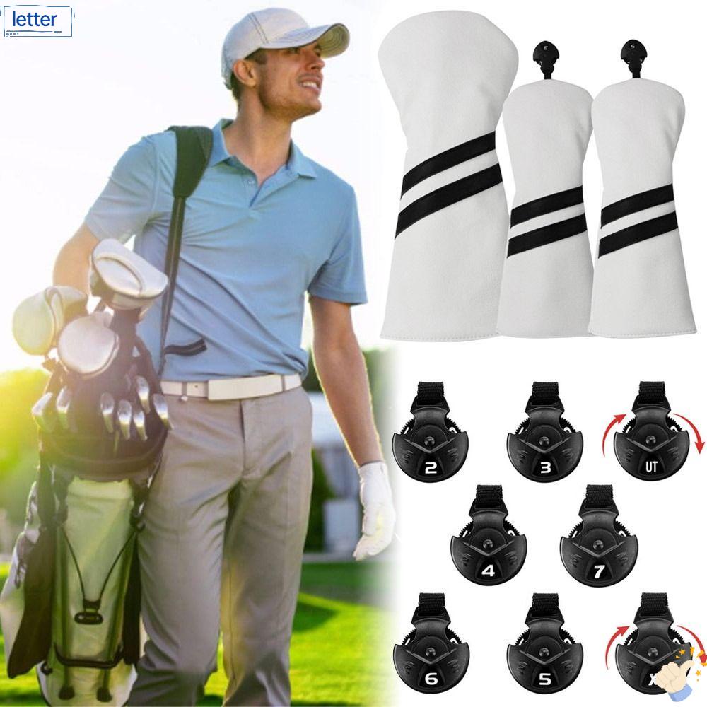 LET Vỏ Bọc Gậy Đánh Golf Bằng Da PU Cao Cấp