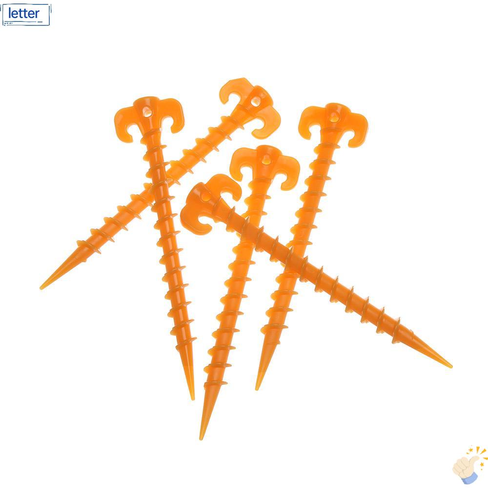 LET Set 5 Cọc Nhựa Siêu Chắc Cố Định Lều