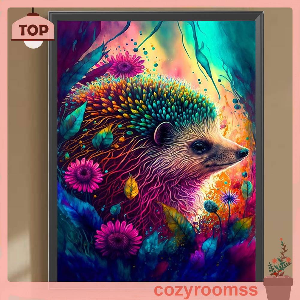 Bộ Tranh Đính Đá 5D Họa Tiết Hoạt Hình Độc Đáo DIY Dùng Trang Trí Nhà Cửa