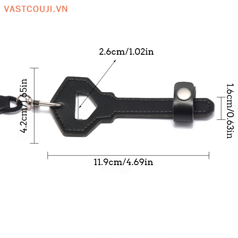 Túi Da Đựng Mắt Kính Hình Chìa Khóa VASTJI Độc Đáo