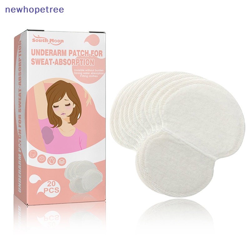 Set 20 Miếng Dán Thấm Hút Mồ Hôi Vùng Da Dưới Cánh Tay