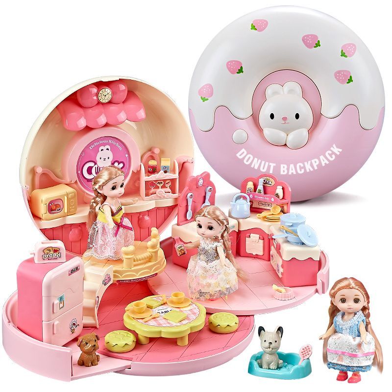 Mô Hình Đồ Chơi Lâu Đài Công Chúa Dành Cho Bé Gái 3-6 Tuổi