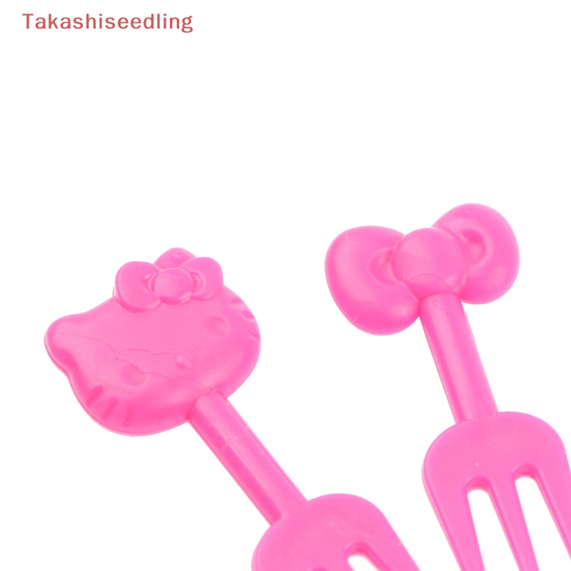 Set 10 Nĩa Ăn Trái Cây / Tráng Miệng Mini Dành Cho Trẻ Em