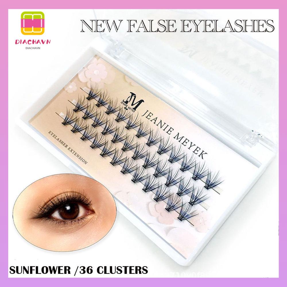 DIACHAVN Set 36 Cụm Lông Mi Giả Cong Tự Nhiên