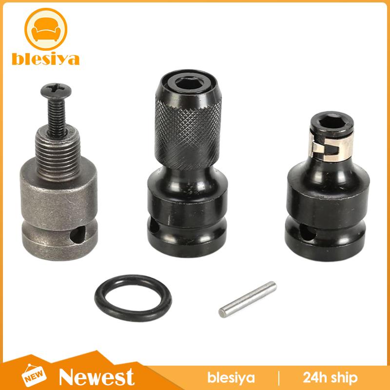 Bộ 3 Đầu Chuyển Đổi Phích Cắm Va Chạm Độ Bền Cao Cho Máy Khoan