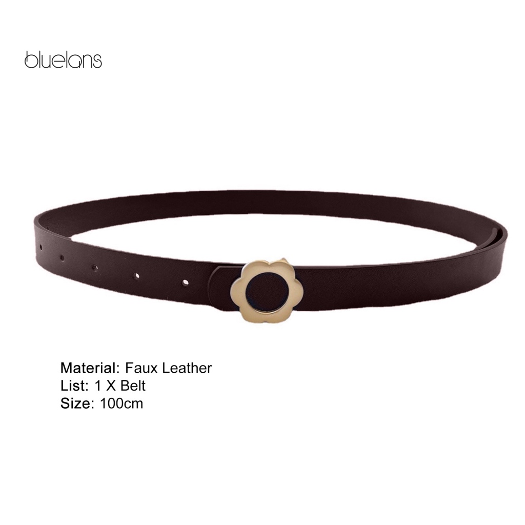 Thắt Lưng Bluelans Tinh Tế Chống Mài Mòn Không Đục Lỗ Tháo Gỡ Nhanh Trang Trí Váy Có 2 Màu Cho Nữ Sử Dụng Hàng Ngày