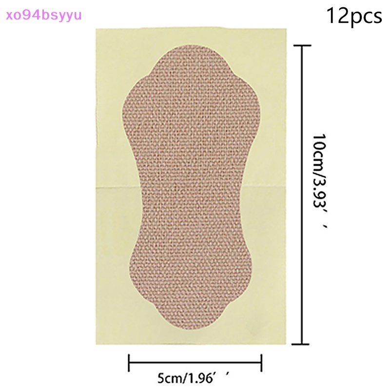 Set 12 Miếng Dán Thấm Mồ Hôi Vùng Da Dưới Cánh Tay xo94bsyyu Dành Cho Nam Nữ