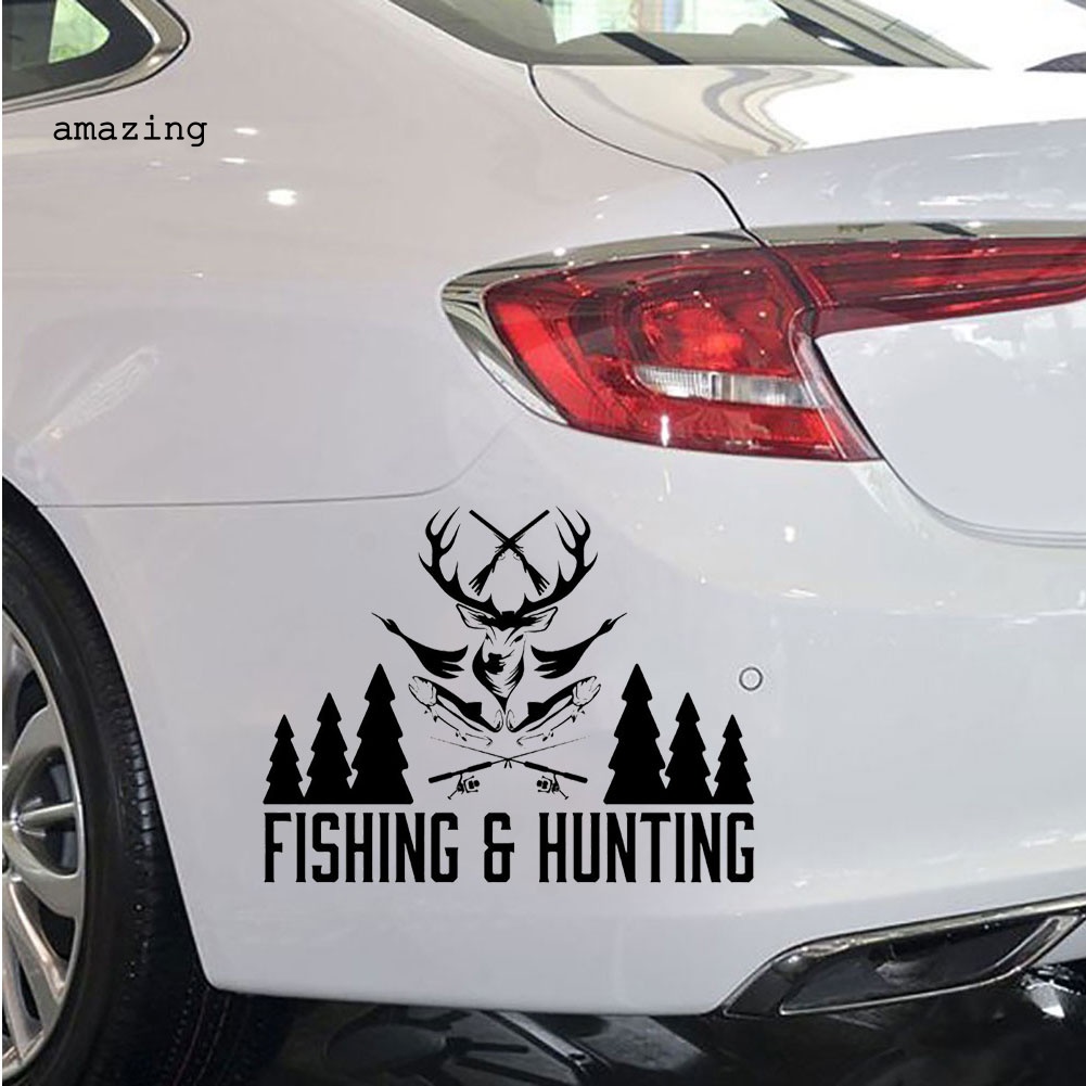 Đề Can Dán Trang Trí Xe Hơi / Cửa Sổ Họa Tiết Động Vật / Chữ Thời Trang