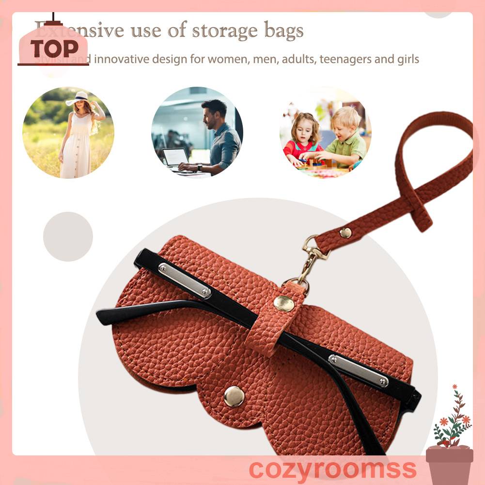 Túi Đựng Bảo Vệ Mắt Kính Trọng Lượng Nhẹ Phong Cách Cổ Điển Cho Nam Nữ