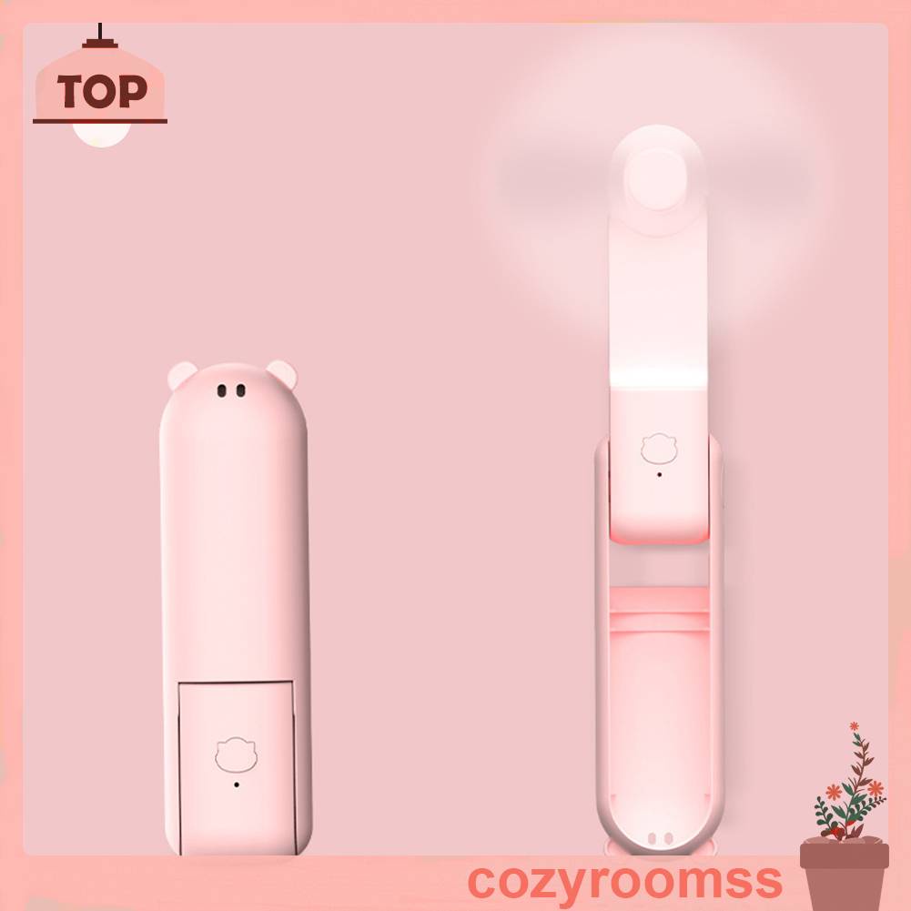 Quạt Điện Làm Mát Cầm Tay 3 Bánh Răng Có Thể Điều Chỉnh Dùng Trong Nhà / Ngoài Trời