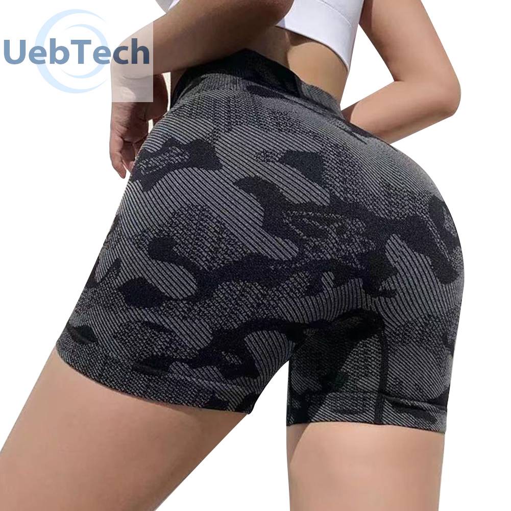 Quần Short Tập Yoga Lưng Cao Chất Liệu Mềm Mại Co Giãn Tốt Thời Trang Cho Nữ