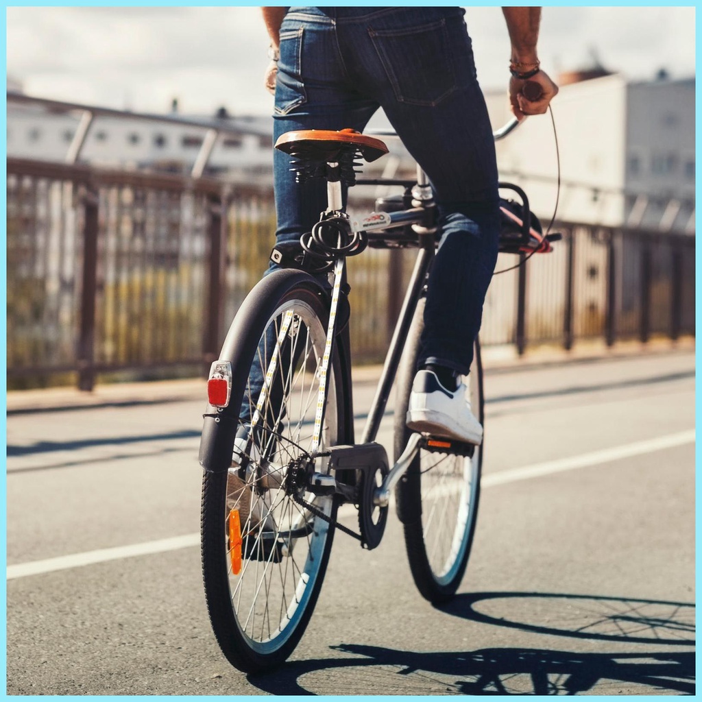 Đèn Cảnh Báo Chống Bụi Chống Nước Trang Trí Bánh Xe Đạp