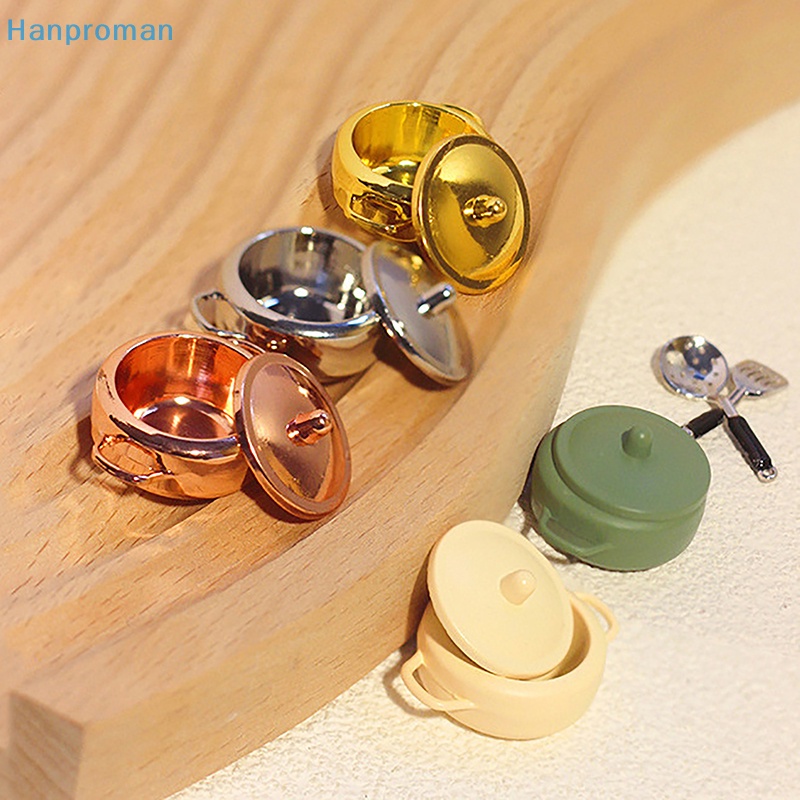 Mô Hình Nồi Lẩu Mini Tỉ Lệ 1: 12 Trang Trí Nhà Búp Bê