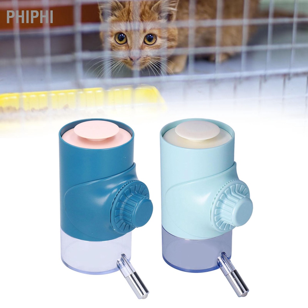 PHIPHI Có hàng sẵn Bình Nước Thỏ Có Thể Tháo Rời Lồng Thú Cưng Cho Chinchilla Lợn Hamster