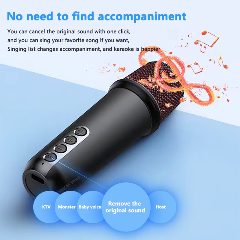 Loa bluetooth Không Dây mz-500k Hát karaoke Ngoài Trời Chống Thấm Nước