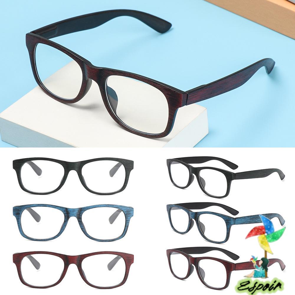 ESPO Kính đọc sách chống mỏi mắt Gọng Gỗ Siêu Nhẹ Thoải Mái Chống Mệt Mỏi Phong Cách Vintage