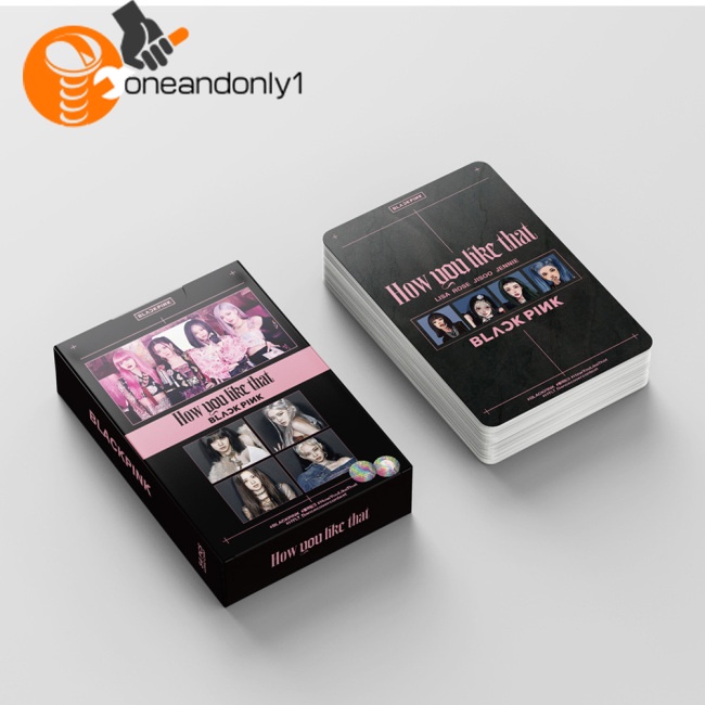 Set 54 Tấm Bưu Thiếp In Chữ How You Like That Độc Đáo Xinh Xắn