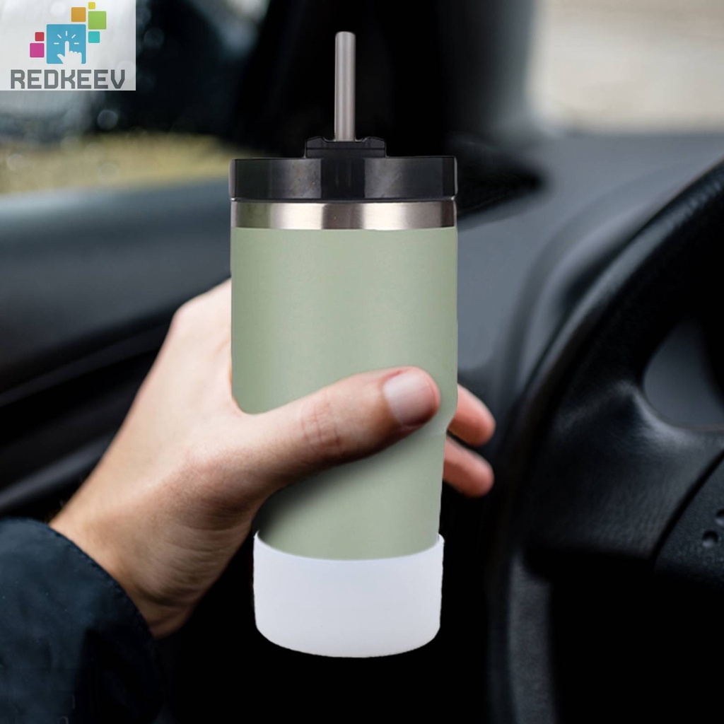 Bộ 2 Vỏ Silicon Bảo Vệ Bình Nước Chống Bỏng Cho Xe Hơi 40oz