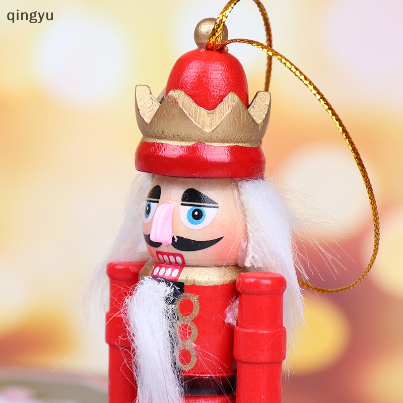 1 Con Rối Gỗ 12cm Trang Trí Giáng Sinh Năm Mới Pli PLI PLI